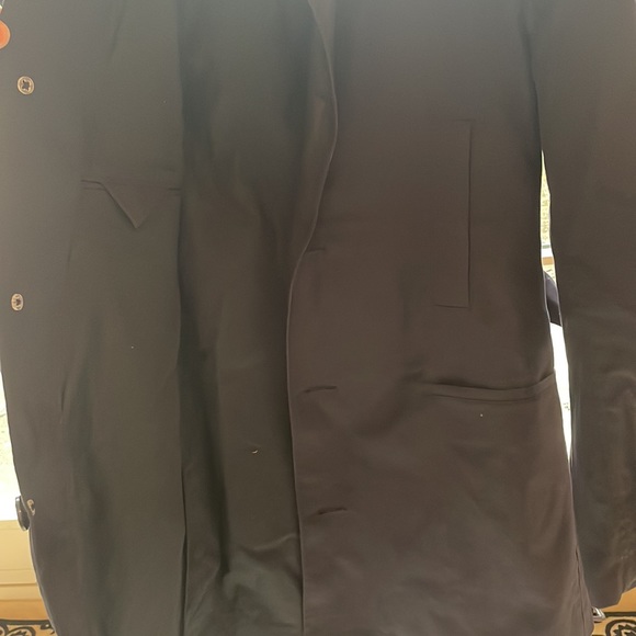 Club Monaco Trench Coat - Navy - Picture 4 of 5